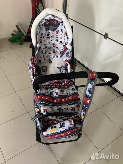 Коляска санки