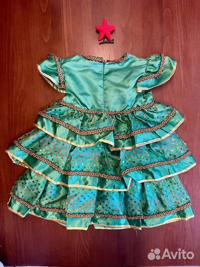 Карнавальный костюм елочка