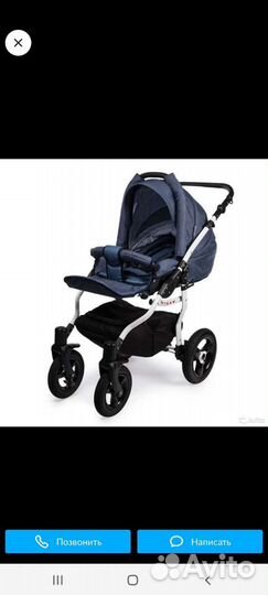 Коляска 2в1 dizzy babyton +переноска в подарок