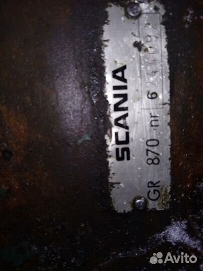 Scania 113. Кпп 5/5, разбор