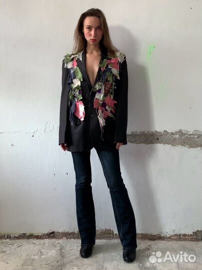 Кастомный пиджак over «Елань»