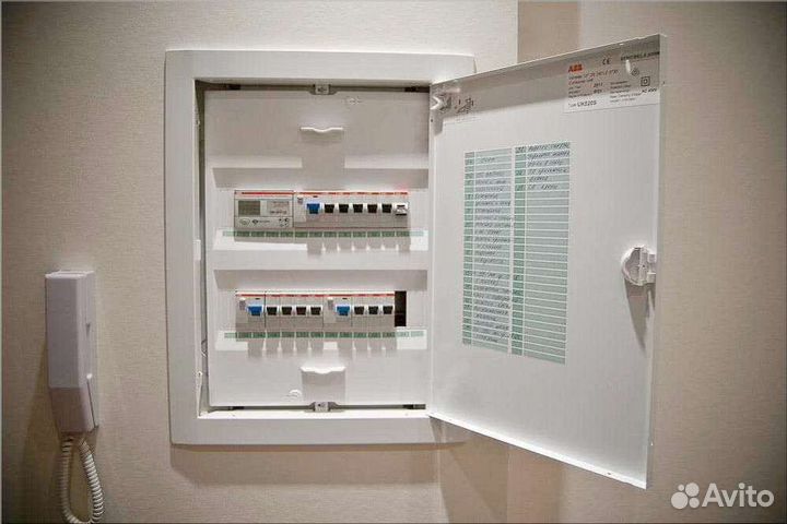 Услуги электрика.Замена проводки.Без фирм.Розетки