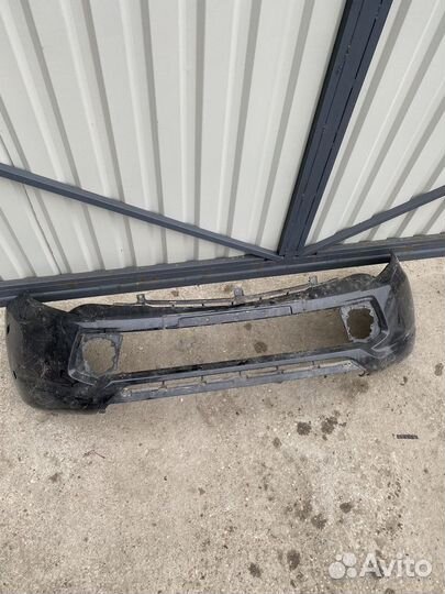 Бампер передний mitsubishi l200