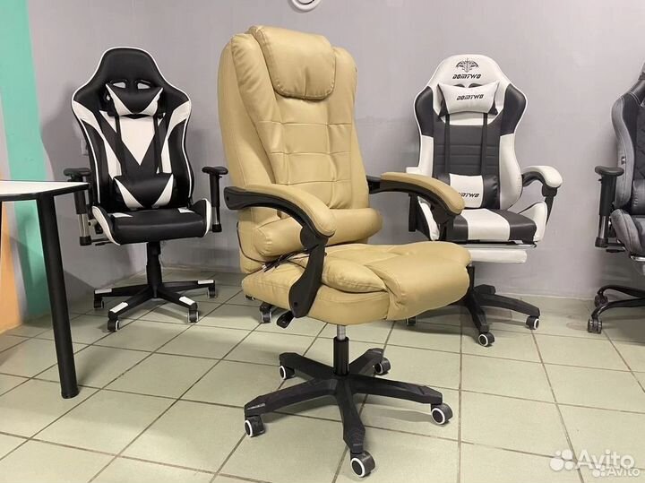 Компьютерное кресло офисное с функцией массажа