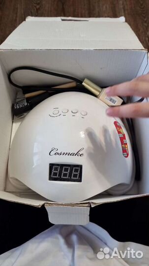 Уф лампа для ногтей бу