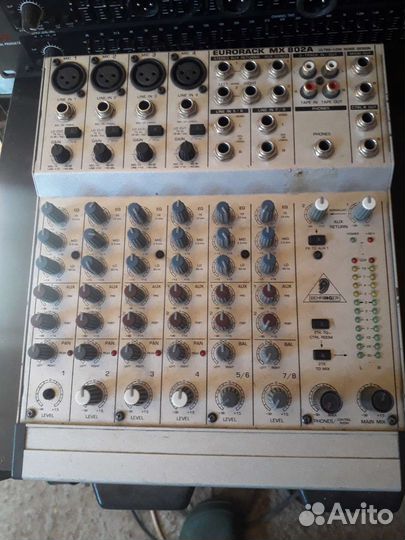 Микшерный пульт behringer mx 802a
