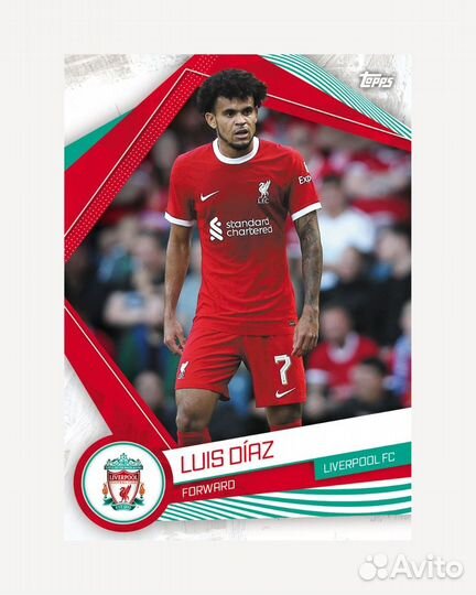 Карточки Topps Match Attax 23/24 Liverpool set