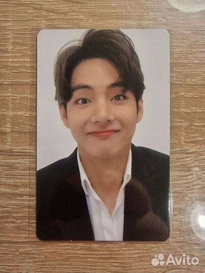 BTS Memories of 2020 DVD - карта Тэхёна