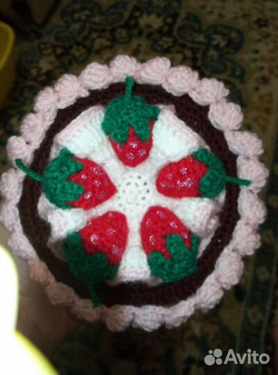 Шкатулка для мелочей в виде тортика