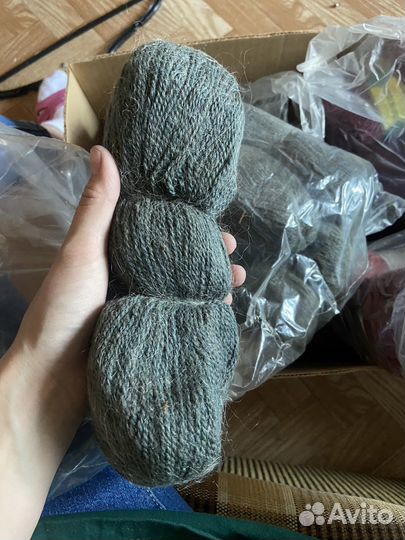 Пряжа для вязания шерсть СССР