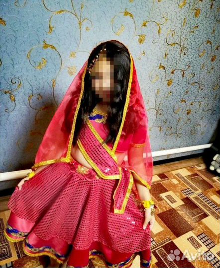 Индийский костюм на девочку