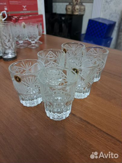 Хрустальные рюмки СССР 30 шт