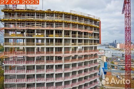 Ход строительства ЖК «‎ROTTERDAM» 3 квартал 2023