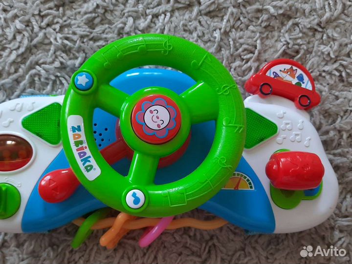 Игровой руль на коляску