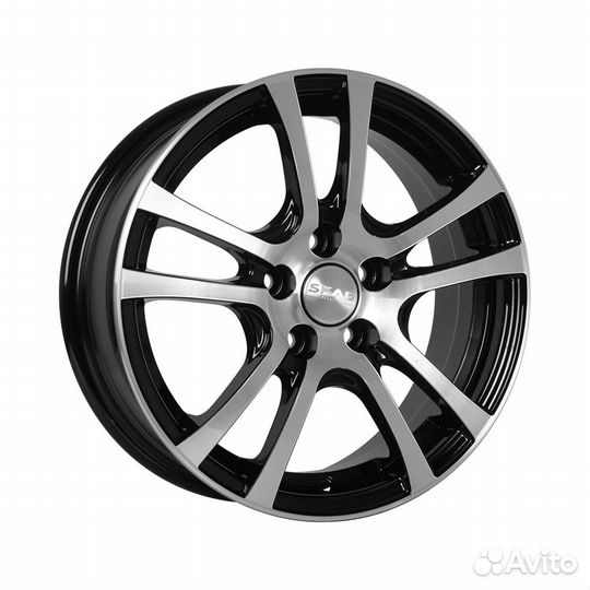 Литые диски 6x15 4x100 60.1 ET40 скад Дели алмаз