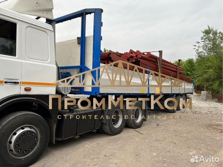 Возведение ангаров, навесов, складов