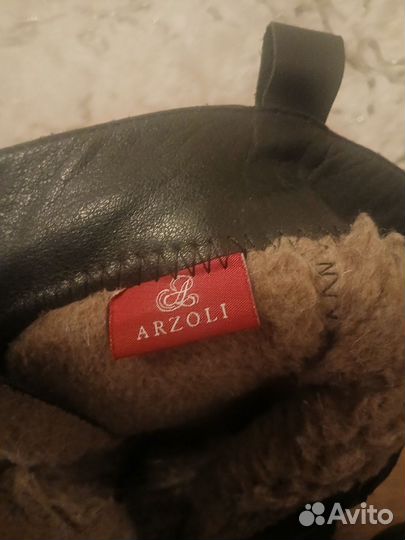 Ботинки зимние нат кожа и мех Арзоли