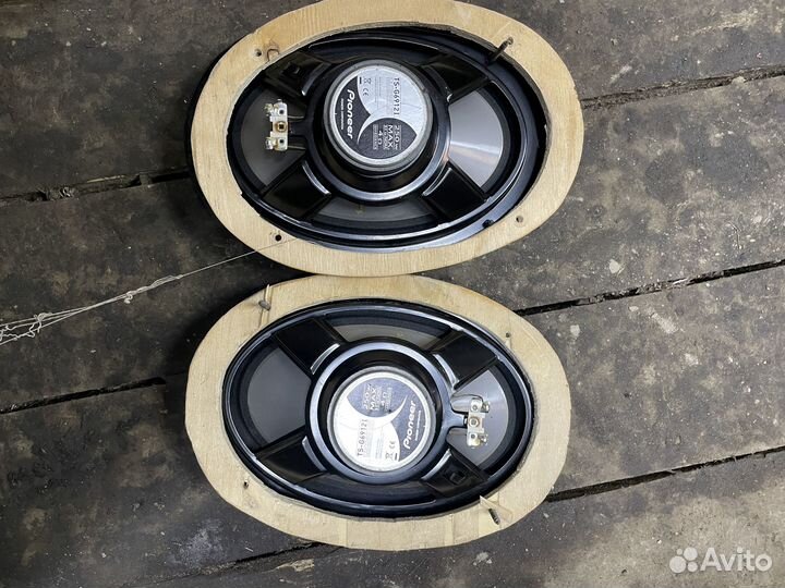 Динамики овалы 6х9 pioneer