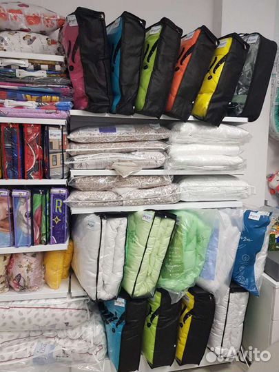 Одеяла и подушки разные размеры