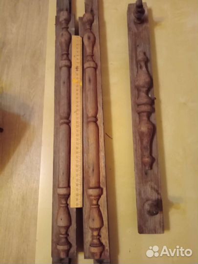 Резные детали от старинной мебели