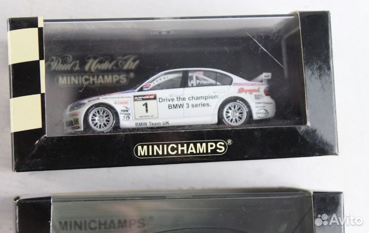 Модели BMW 320si и M3 Coupe wtcc 2006 года выпуска