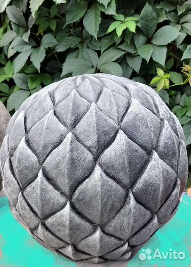 Шар.Бетон.Ручная работа