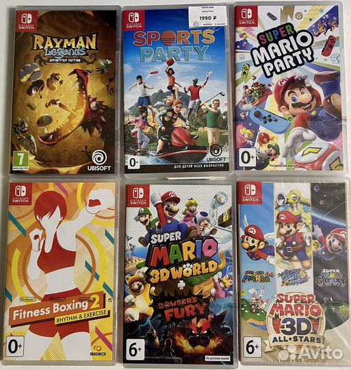 Игры для nintendo switch, новые