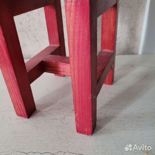 Стульчик для кукол, аксессуар для кукол, дерево