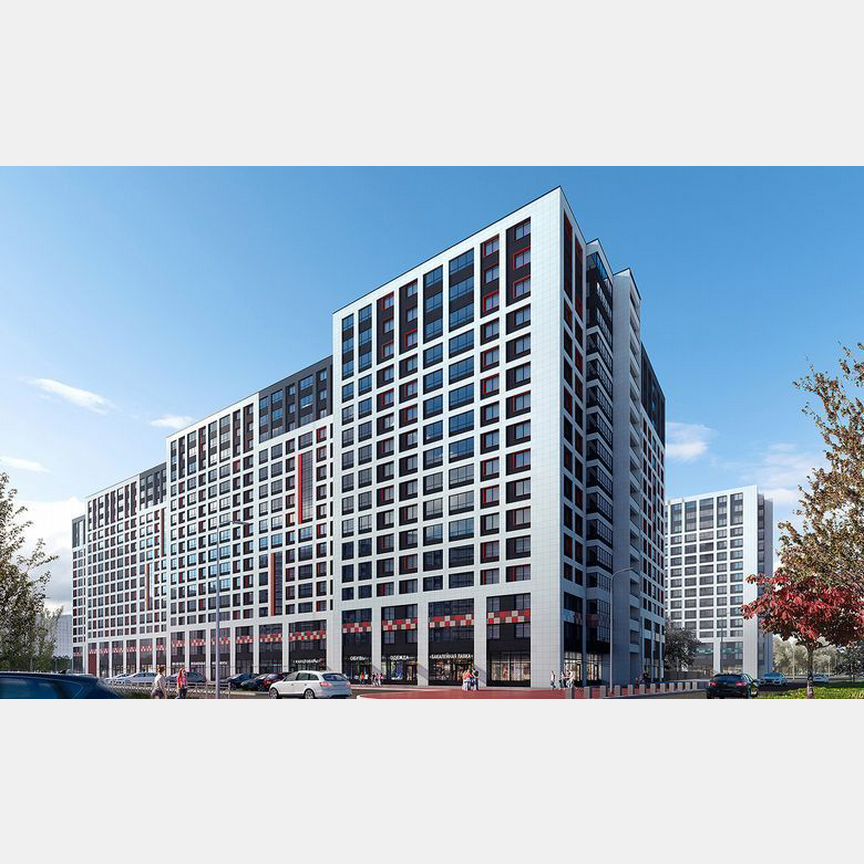 3-к. квартира, 76,9 м², 3/16 эт.