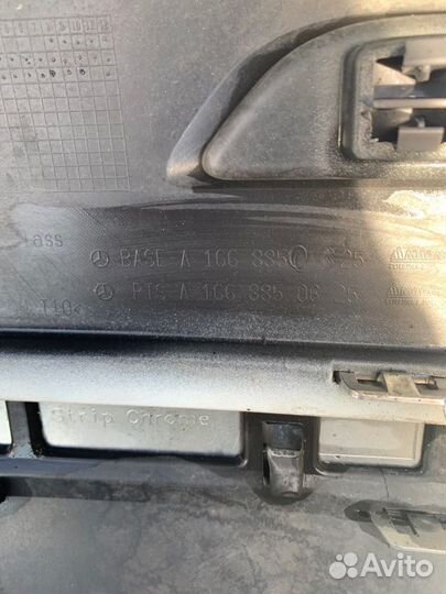 Бампер задний Mercedes Ml W166 2014