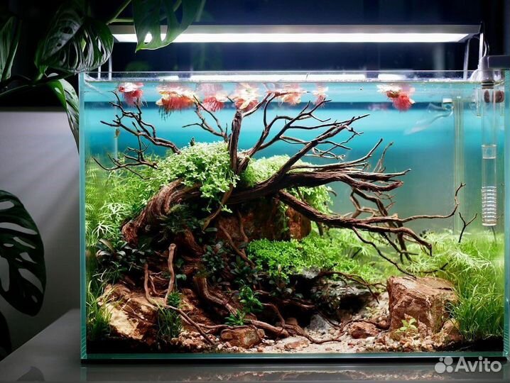 Коряги,композиции,растения