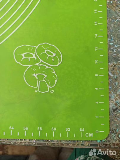 Силиконовый коврик для теста