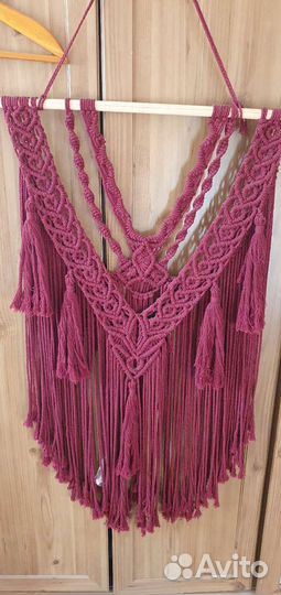 Макраме панно