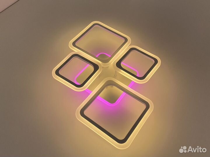 Люстра светодиодная на 12кв\м