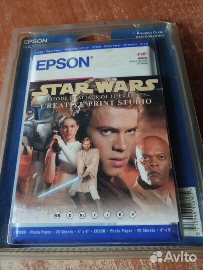 Продам комплект катриджей epson для фотопринтера