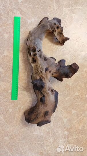 Мангровые коряги 50+см, песчаник и автокормушки