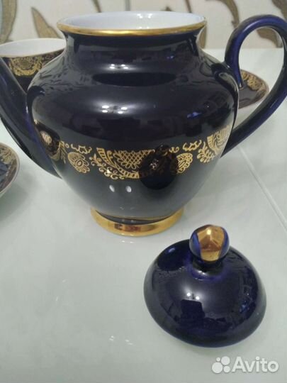 Сервиз чайный Кобальт Фриз