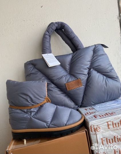 Дутики и сумка Flufie