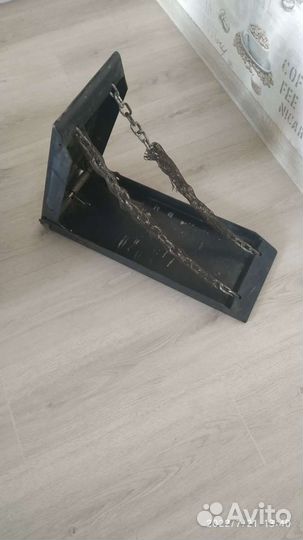 Противооткатный металлический упор