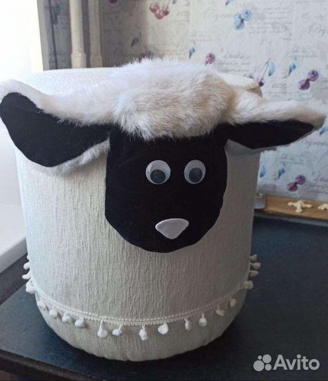 Пуфики для детской в виде животных