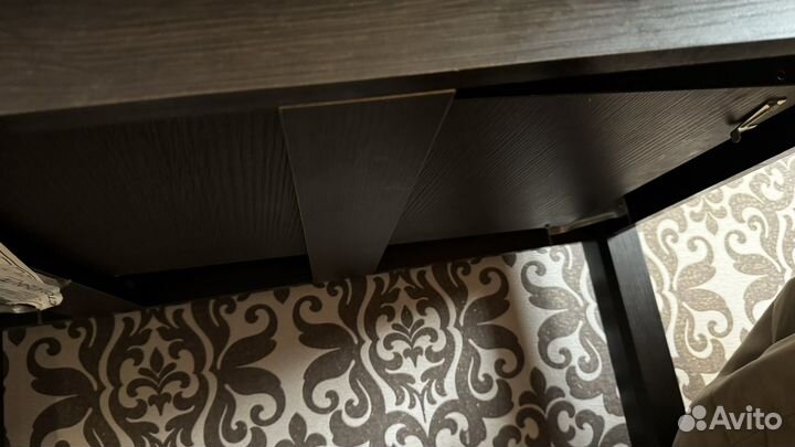 Стол обеденный раздвижной с камнем