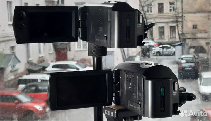 Видео спарка Sony hdr cx 625er + Sony cx hdr 330er