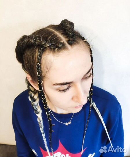 Афрокудри, косы, брейды