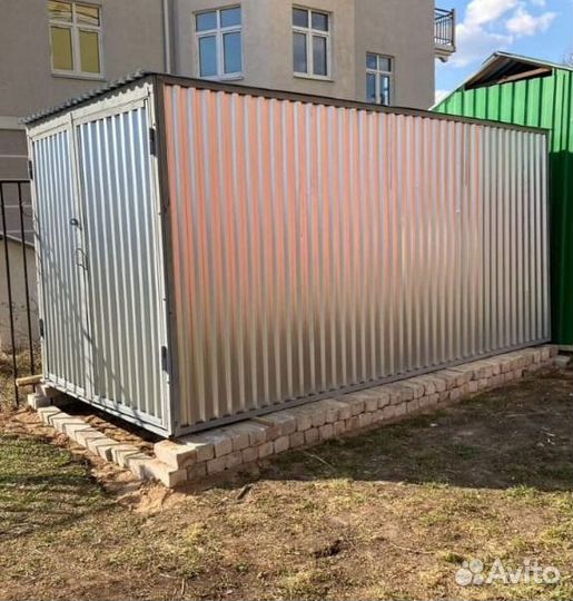 Хозблок Ракушка Сарай