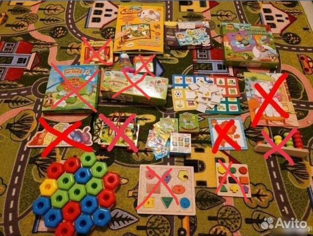 Развивающие игрушки пакетом