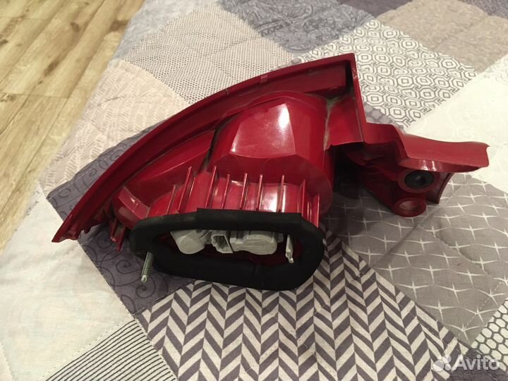 Фонари задние Seat Leon 2 диодные (галочки)