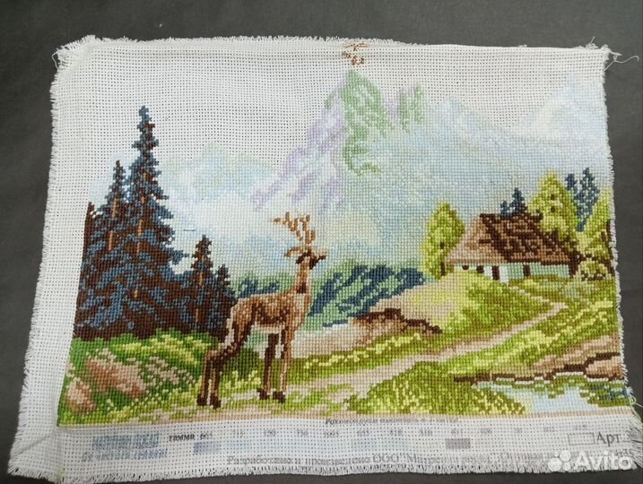 Готовая вышивка крестом