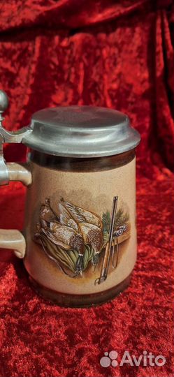 Немецкие пивные кружки с крыжкой