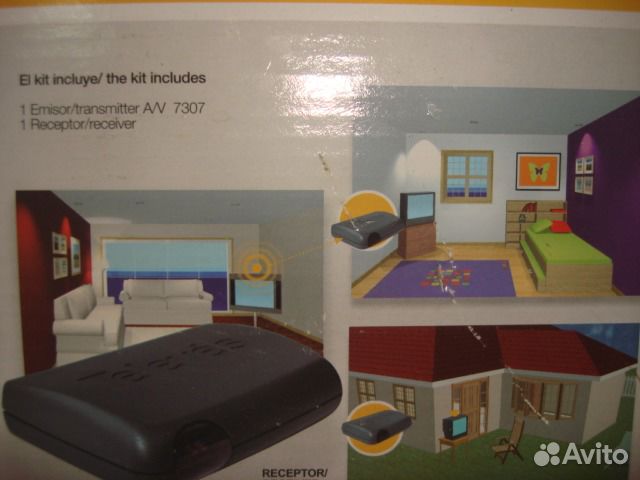 Аудиовидеобезпроводной удленитель