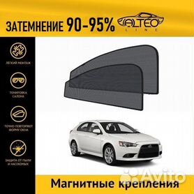 Каркасные шторки Mitsubishi Lancer X рестайлинг хэтчбек 2011-2015